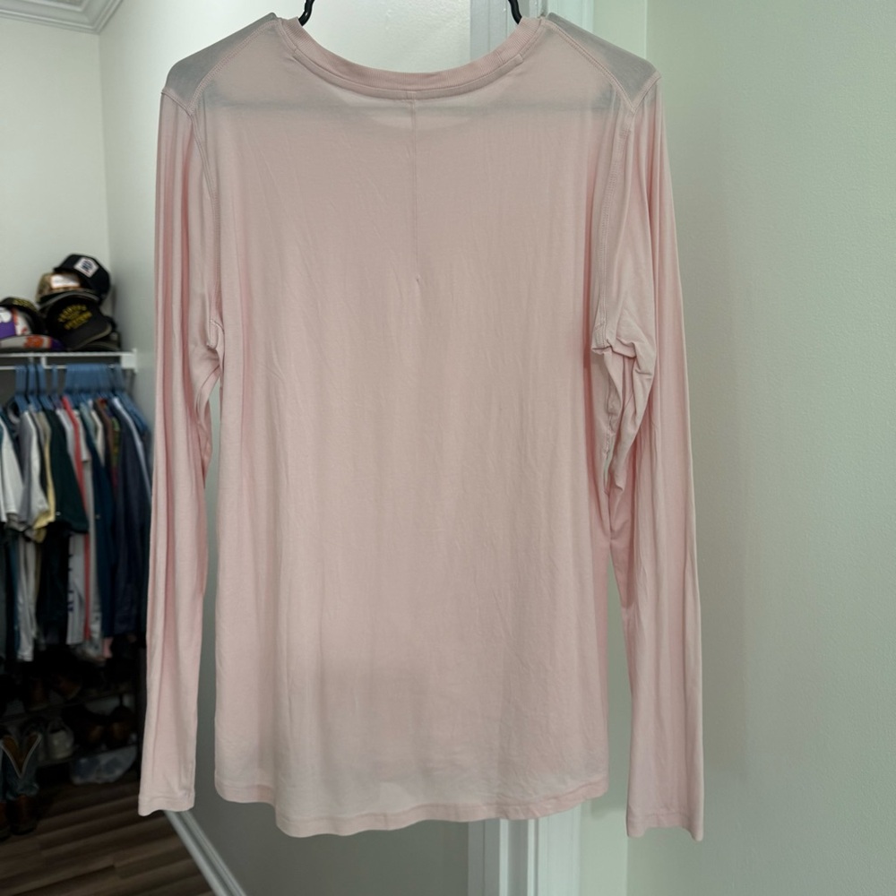 Lululemon Pink Long Sleeve Top